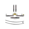 2 in. Suspension Lift Kit for 2000-2004 F-250 with Black MAX Shocks F9320-B - image 1