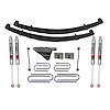 4 in. Suspension Lift Kit for F-250 with M95 Monotube Shocks F9402MK-M - image 1