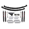4 in. Suspension Lift Kit for F-250 Super Duty with Black MAX Shocks F9403MK-B - image 1