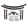4 in. Suspension Lift Kit for F-250 Super Duty with Black MAX Shocks F9453MK-B - image 1
