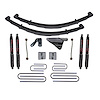 6 in. Suspension Lift Kit for F-250 with Black MAX Shocks F9602MK-B - image 1
