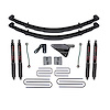 6 in. Suspension Lift Kit for F-250 Super Duty with Black MAX Shocks F9653MK-B - image 1