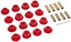 HB-D4552-LK Upper and Lower Control Arm Bushing Kit Fits Select 2000-2008 Dodge RAM 1500, 2500 - image 1