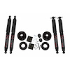 2 in. Suspension Lift Kit for Jeep with Black MAX Shocks JK20-B - image 1