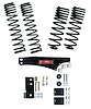 2 1/2 in. Dual Rate Long Travel Suspension Lift Kit for 2007-2018 Jeep Wrangler JKU (4-Door) w/o Shocks - image 1