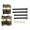 Exhaust Spacer Kit 2007-16 Jeep Wrangler JK 3.6L - image 1