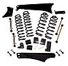Suspension Lift Kit 4 in. Lift Incl. Front/Rear Track Bar Brace Front/Rear Track Bar Bracket Front/Rear Cam Bolts - image 1