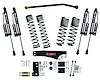 4 in. Dual Rate Long Travel Suspension Lift Kit for 2007-2018 Jeep Wrangler JKU (4-Door) w/ADX 2.0 Remote Reservoir Shocks - image 1