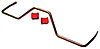 ADJ. REAR SWAY BAR 97-03 TJ - image 1