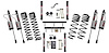 4 in. Dual Rate Long Travel Suspension Lift Kit for 2003-2006 Jeep Wrangler TJ w/ ADX 2.0 Remote Reservoir Shocks - image 1