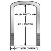 U-Bolt Thread size: 9/16" - image 1
