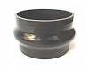 Hump Hose Coupler, 4 in. [Black Finish] - image 1