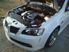 Radiator Cover 2008-2009 Pontiac G8 V8 [Texture Black Finish] - image 2