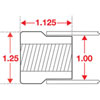3/4"-16 Weld In Bung Right Hand Thread - image 2