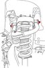 21015 Control Arm Hardware Kit Fits Select Ford Bronco, Ford Ranger - image 2