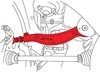 CAMBER ARM REAR BRONCO EA - image 2