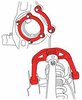 Front Upper Control Arms 03-07 G35 Coupe - image 2