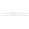 GMK2161055681S 2-Piece Set Grille Molding for 1968 Dodge Charger - image 1