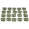 GMK2161715682S 22 Pieces Rear Window Reveal Molding Clip Set for 1968-1970 Charger Only - image 1