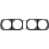 GMK243206069P Left/Driver Side/Right/Passenger Side Headlamp Bezel Set for 1969 Plymouth Road Runner - image 1
