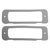 GMK243207268P Left/Driver Side/Right/Passenger Side Pair Park Lamp Lens Gasket for 1968-1969 Plymouth Mopar B-Body - image 1
