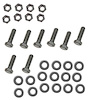 GMK3020330641S Export Brace Hardware Kit for 1964-1966 Ford Mustang [Stainless Steel, 32 Pieces] - image 1