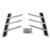 GMK302061566P Left/Driver Side/Right/Passenger Side Pair Quarter Panel Ornament for 1966 Ford Mustang - image 1