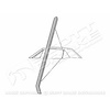 GMK3020664641L Left/Driver Side Quarter Window Weatherstrip for 1964-1966 Ford Mustang Coupe - image 1