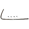 GMK302105567R Right/Passenger Side Grille Molding for 1967-1968 Ford Mustang - image 1