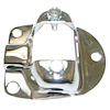 GMK302136067C Chrome Shock Tower Cap for 1967-1970 Ford Mustang - image 1