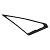GMK3021418671L Left/Driver Side Vent Window Weatherstrip for 1967-1968 Ford Mustang - image 1