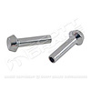 GMK302149167P Pair Door Lock Knobs for 1967 Ford Mustang - image 1