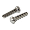 GMK302149168P Pair Door Lock Knobs for 1968-1973 Ford Mustang - image 1