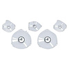 GMK3021523676S 5 Pcs Instrument Cluster Bezel Lens Set for 1967-1968 Ford Mustang - image 1