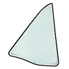 GMK3021663674R Clear Quarter Glass for 1967-1968 Mustang Hardtop - image 1