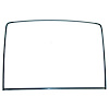 GMK3021715672S 6 Piece Set Rear Window Reveal Molding Set for 1967-1968 Ford Mustang Fastback - image 1
