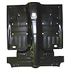 GMK3022500691S 1-Piece OE-Style Floor Pan Assembly for 1969-1970 Ford Mustang Coupe - image 1