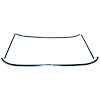 GMK3022525691S 5 Pcs Windshield Reveal Molding Set for 1969-1970 Ford Mustang Coupe - image 1
