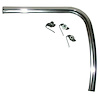 GMK3022775691R Right/Passenger Side Trunk Lid Molding Extended for 1969 Ford Mustang Coupe - image 1