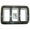 GMK3022840701L Left/Driver Side Tail Lamp Bezel for 1970 Mustan [Except Fastback - image 1