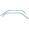 GMK3022925691P Drip Rail Molding for 1969-1970 Mustang Coupe Without Vinyl Top - image 1