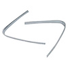 GMK3022925695R Right/Passenger Side Quarter Corner Molding for 1969-1970 Ford Mustang Fastback - image 1