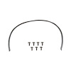 GMK3022955691R Rear Wheel Opening Molding for 1969 Ford Mustang Coupe - image 1