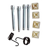 GMK401006962S Headlamp Adjusting Hardware Kit for 1962-1967 Chevy Nova, 1967 Chevrolet Camaro - image 1