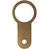 GMK4010242629 Brass Windshield Wiper Motor Ground Strap Fits Select 1962-1979 Chevrolet, GMC Truck - image 1
