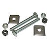 GMK4010749621S 8-Pieces [Bolts Fuel Tank Strap Hardware Kit for 1962-1966 Chevy Nova - image 1