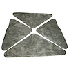 GMK401120266S Hood Pad Kit 1966-1967 Chevy Nova - image 1