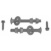 GMK401174967S 10 Pieces [Bolts Fuel Tank Strap Hardware Kit for 1967 Chevy Nova - image 1