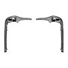 GMK401211568P Left/Driver Side/Right/Passenger Side Pair Fender Eyebrow Molding for 1968-1972 Chevy Nova - image 1