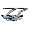 GMK401221068R Right/Passenger Side Hood Hinge Fits Select 1968-1979 Buick, Chevy, Oldsmobile, Pontiac Models - image 1